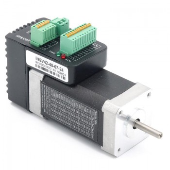 Servomoteur CA intégré Nema 17 JMC iHSV42-40-07-24 78W 24V 0,185N.m 52000tr/min 42 x 42 mm