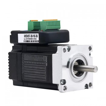 Servomoteur CA intégré Nema 23 JMC iHSV57-30-10-36 100W 36V 0,29N.m 3,5A triphasé 3000tr/min