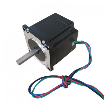 Moteur pas à pas NEMA 23 Oukeda OK57STH56-2804AD8-32 1,8° 12,35 Ncm biphasé D-Cut