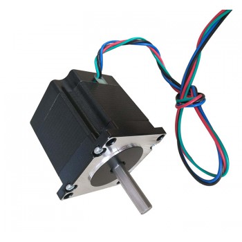 Moteur pas à pas NEMA 23 Oukeda OK57STH56-2804AD8-32 1,8° 12,35 Ncm biphasé D-Cut