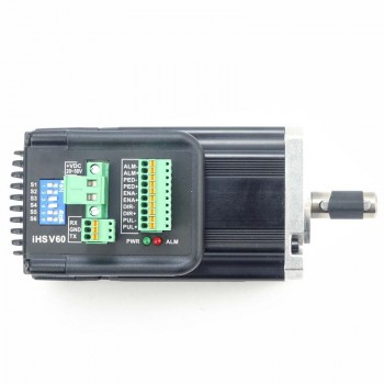 Servomoteur intégré Nema 23 JMC iHSV60-30-20-36 200W 36V 0,65N.m triphasé 3000tr/min 60 x 60 mm