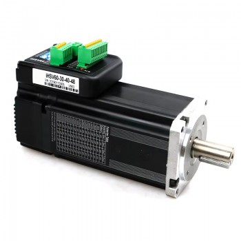 Servomoteur CA intégré Nem23 JMC iHSV60-30-40-48 400W 48V 1,27N.m 3000tr/min 60 x 60 mm