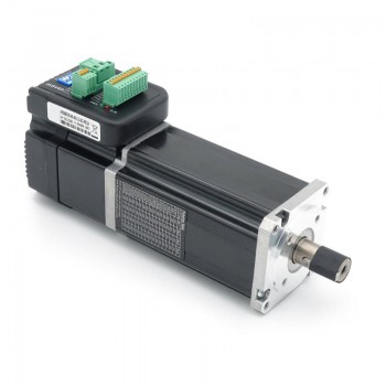 Servomoteur CA intégré Nema 23 JMC iHSV60-30-40-48-SC 400W 48V 1,27N.m triphasé 3000tr/min avec frein