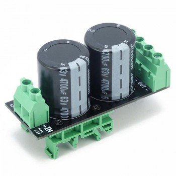 Modules tampons condensateurs OSP001511 9400uF / 63 V pour montage sur rail DIN