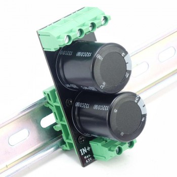 Modules tampons condensateurs OSP001511 9400uF / 63 V pour montage sur rail DIN