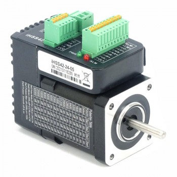 Moteur pas à pas en boucle fermée intégré Nema 17 JMC iHSS42-24-05 1,8degrés 0,48Nm 1,2A
