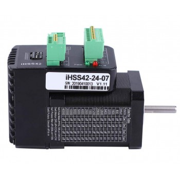 Moteur pas à pas en boucle fermée intégré Nema 17 JMC iHSS42-24-07 1,8° 0,7Nm 24V biphasé