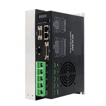 Contrôleur servomoteur numérique CC MCAC8A0 24-110V triphasé 100A 1000W pour servomoteur 110/130 mm