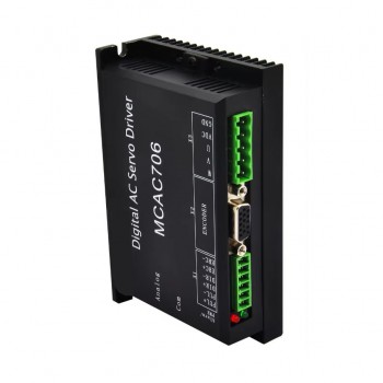 Driver servo numérique CC MCAC706 6A 20 ~ 70 V 200W pour servomoteur CC sans balais