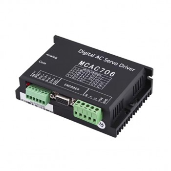 Driver servo numérique CC MCAC706 6A 20 ~ 70 V 200W pour servomoteur CC sans balais