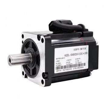 36V Servomoteur CC 200W 60ASM200-5-1024C 0,64N.m 7,5A 0,64N.m 3000tr/min avec codeur magnétique 1024 lignes 60 x 60 mm