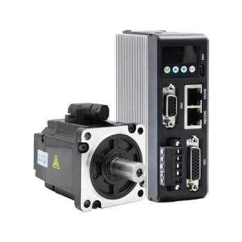 Kit servomoteur CC 200W 60ASM200-5-1024C+MCAC610 0,64N.m 36V 7,5A 0,64N.m 3000tr/min avec driver servo MCAC610
