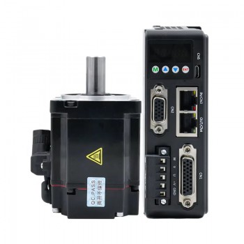 Kit servomoteur CC 200W 60ASM200-5-1024C+MCAC610 0,64N.m 36V 7,5A 0,64N.m 3000tr/min avec driver servo MCAC610