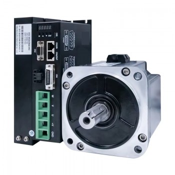 Kit servomoteur CC 1,5kW 130ASM1500-2500C+MCAC8A0 48V 4,78Nm 37A 3000tr/min avec driver servo MCAC8A0