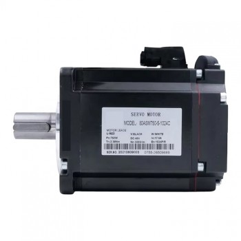 Servomoteur CC 750W 80ASM750-5-1024C 48V 20A 2,39N.m 3000tr/min 80 x 80 mm