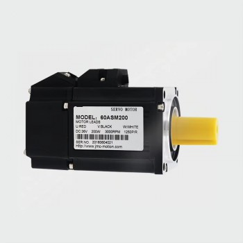 Servomoteur CC 60ASM200 200W 36V 7,6A 0,63N.m 3000tr/min triphasé 60 x 60 mm avec encodeur 2500 lignes