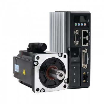 Kit servomoteur et dirver 0,4kW 48V CC 60ASM4001024C+MCAC825 1,27N.m 60 x 60 mm avec encodeur magnétique 1024 lignes