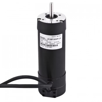 Servomoteur CC sans balais 57JSF1830P 180W 36V 0,6N.m 3400tr/min Φ 57 mm pour imprimantes à jet d'encre