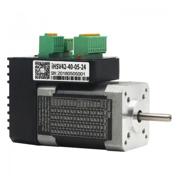 Servomoteur CA intégré Nema 17 JMC iHSV42-40-05-24 52W 24V 12,5Ncm 52000tr/min