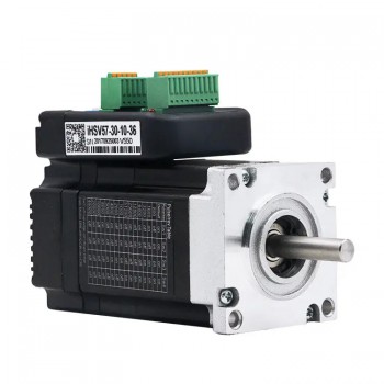 Servomoteur CA intégré Nema 23 JMC iHSV57-30-10-36 100W 36V 0,29N.m 3,5A triphasé 3000tr/min