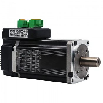 Servomoteur CA intégré Nem23 JMC iHSV60-30-40-48 400W 48V 1,27N.m 3000tr/min 60 x 60 mm
