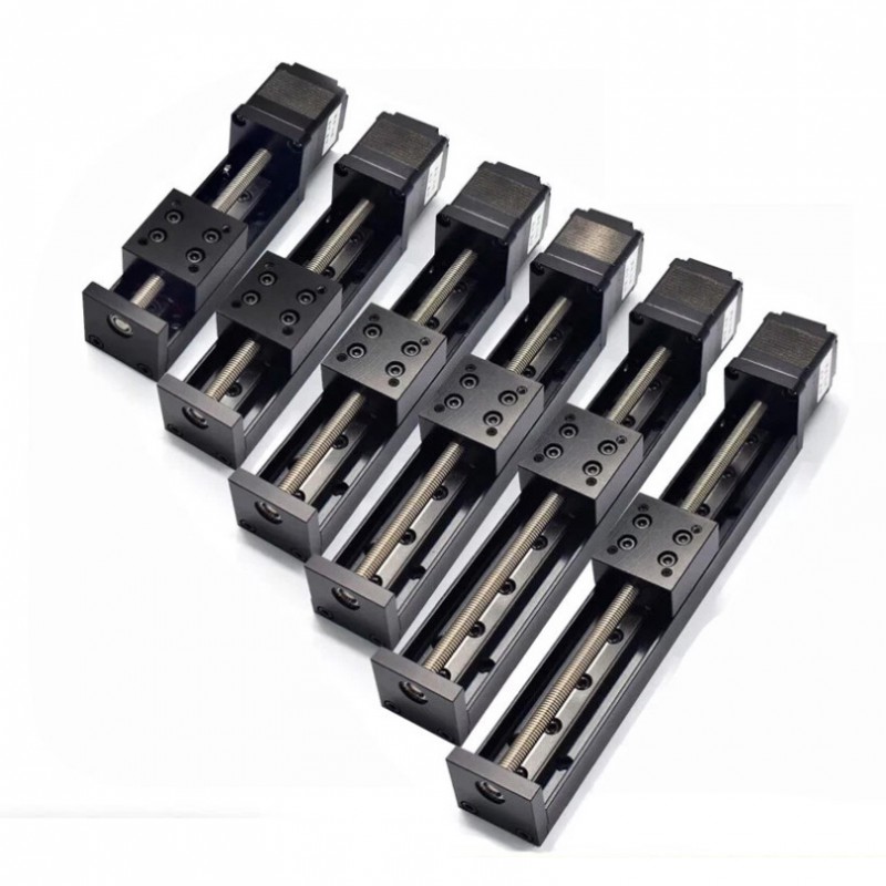 Paliers de glissement linéaires OSP001603, module de guidage linéaire course 50-300 mm avec kit moteur Nema11