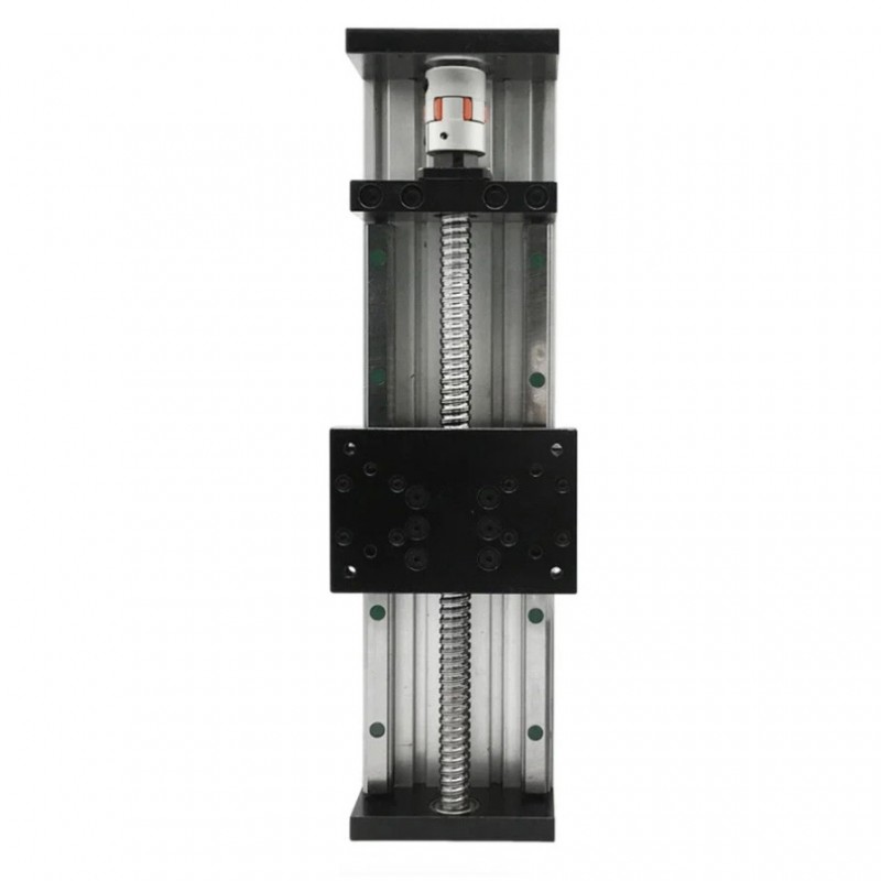 Table de guidage linéaire robuste SXG80×120 pour vis à billes CNC, compatible avec moteur Nema23/34 Table de guidage linéaire robuste SXG80×120 pour vis à billes CNC, compatible avec moteur Nema23/34