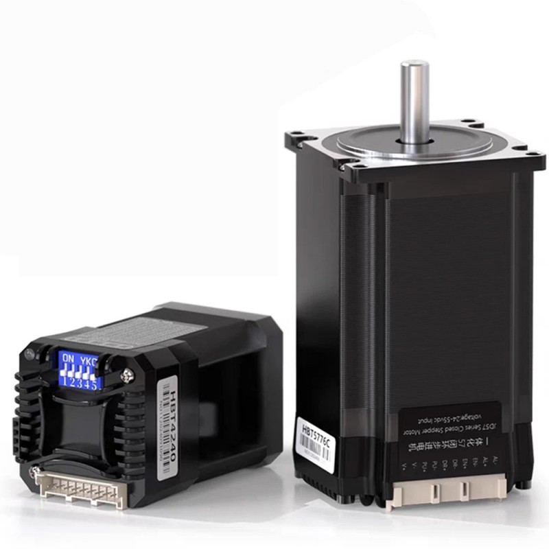 Moteur pas à pas intégré en boucle fermée Nema 23 série HBT57 1,2 Nm/2 Nm/3 Nm avec encodeur de ligne 1000 Moteur pas à pas intégré en boucle fermée Nema 23 série HBT57 1,2 Nm/2 Nm/3 Nm avec encodeur de ligne 1000