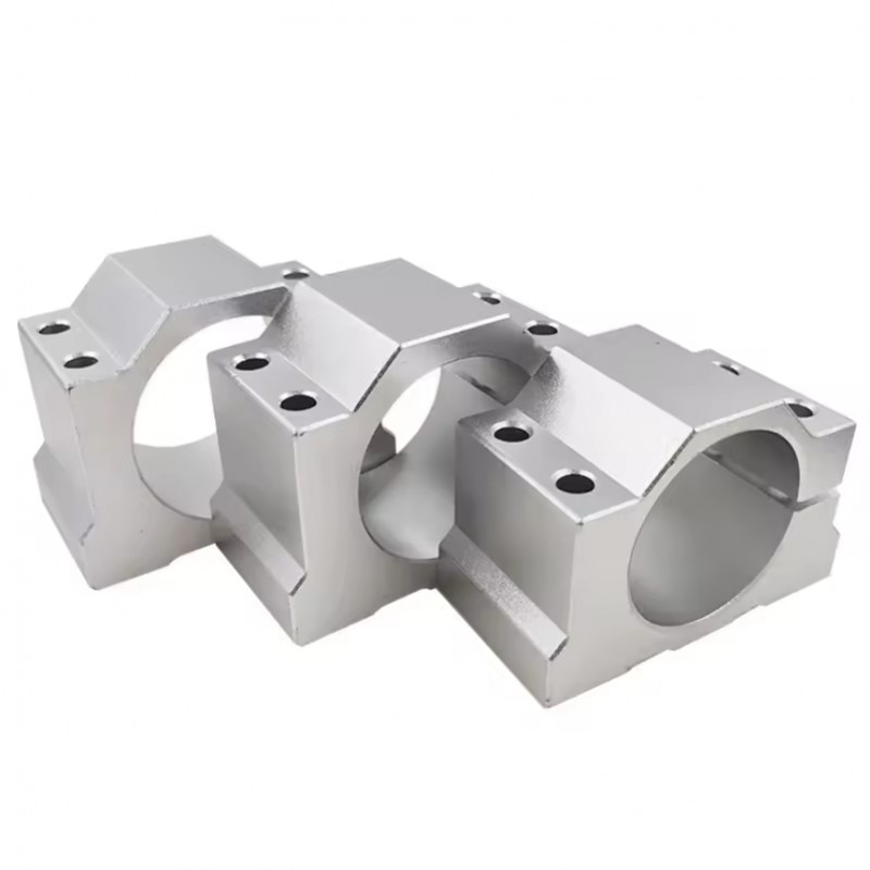 Support de moteur de broche CNC 65 mm/80 mm/100 mm/125 mm, support de serrage en aluminium OSP001705 Support de moteur de broche CNC 65 mm/80 mm/100 mm/125 mm, support de serrage en aluminium OSP001705