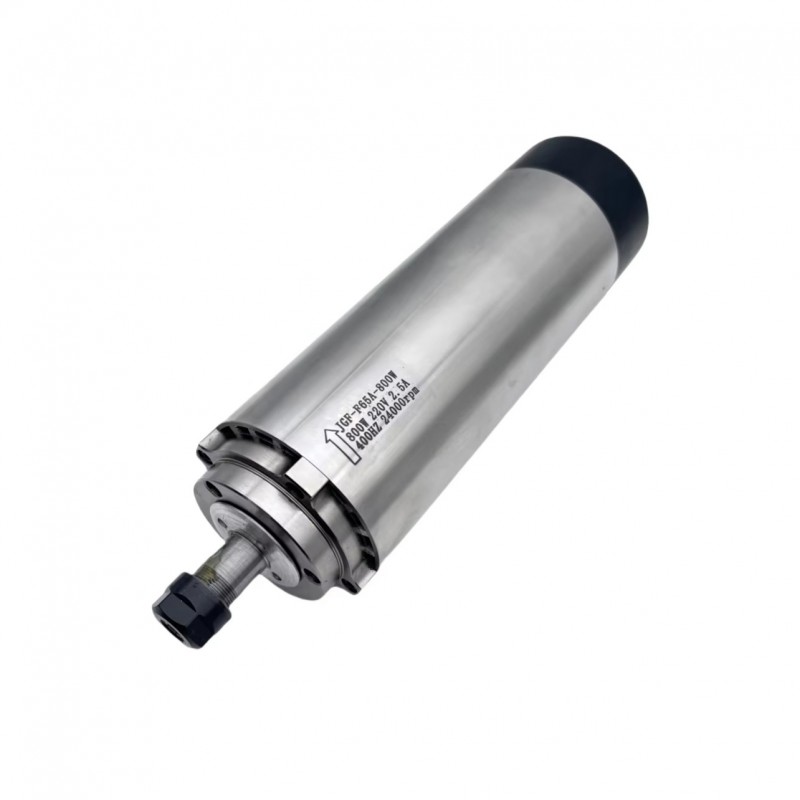 Moteur de broche cnc refroidi par air Handi JGF-65A-0.8KW 110V/220/V 800W 24000 tr/min, pince ER11 pour machine de gravure CNC Moteur de broche cnc refroidi par air Handi JGF-65A-0.8KW 110V/220/V 800W 24000 tr/min, pince ER11 pour machine de gravure CNC