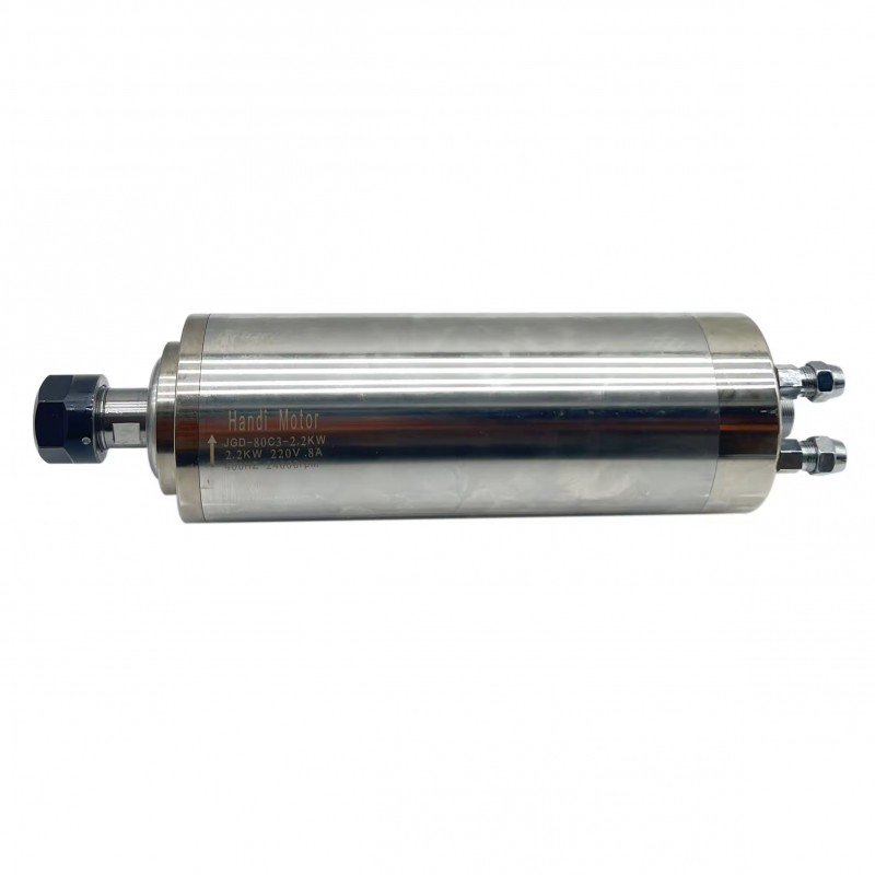 Moteur de broche CNC refroidi par eau JGD-80C3-2.2KW 110V/220V/380V 2.2kW 24000tr/min Pince ER20 400Hz