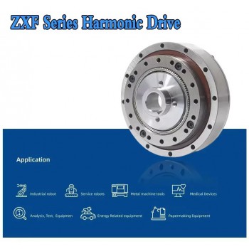 Réducteur harmonique série ZXF, 30:1/50:1/80:1/100:1/120:1/160:1 pour moteurs pas à pas/servomoteurs
