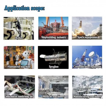 Réducteur harmonique série FA, rapports de réduction 30:1/50:1/80:1/100:1/120:1 pour servomoteurs
