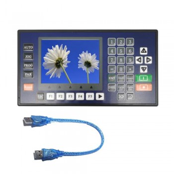 Controleur cnc 2/ 3/ 4 axes TC5521V/TC5531V/TC5541V contrôleur programmable pour servomoteurs/moteurs pas à pas