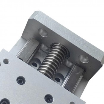 Table coulissante autobloquante manuelle CNC, module linéaire, platine de positionnement Z, module à vis trapézoïdale avec affichage numérique