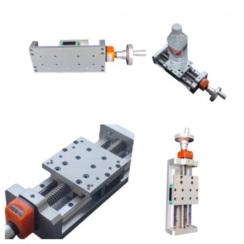 Table coulissante autobloquante manuelle CNC, module linéaire, platine de positionnement Z, module à vis trapézoïdale avec affichage numérique