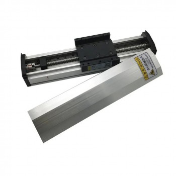 Glissière à vis à billes manuelle entièrement étanche QMF90, Module de guidage linéaire CNC pour platine de translation linéaire