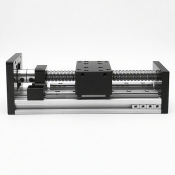 Unité linéaire motorisée OSP001593, table coulissante CNC à double guidage, platine de mouvement linéaire à vis à billes