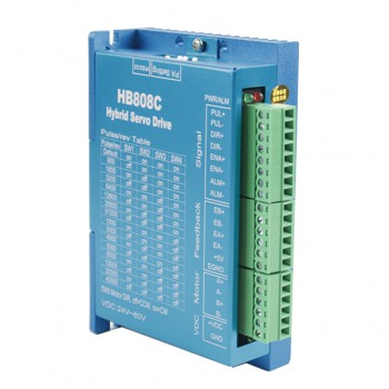 Driver pas a pas boucle fermée biphasé HB808C AC18-80V pour moteur Nema 17/23/24