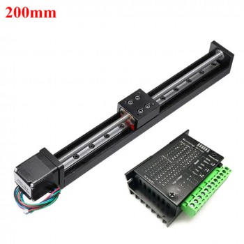 Mini-plateau linéaire motorisé OSP001602, table coulissante CNC avec moteur pas à pas Neme 11 et kit de driver TB6600