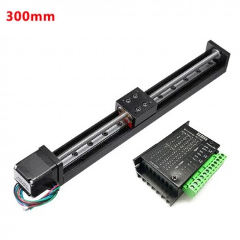 Mini-plateau linéaire motorisé OSP001602, table coulissante CNC avec moteur pas à pas Neme 11 et kit de driver TB6600