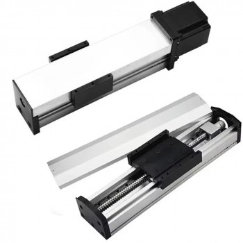Kit de table coulissante à vis à billes CNC mini entièrement étanche OSP001613 avec moteur pas à pas