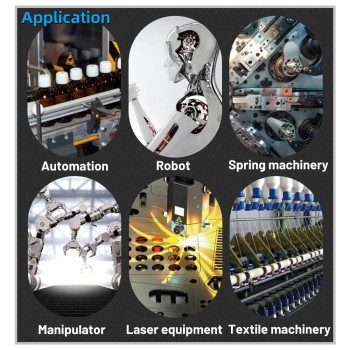 Réducteur planétaire à angle droit Nema 34 série PVE090 rapport 3:1 à 100:1 pour moteurs pas à pas NEMA 34 / servomoteurs de 80 mm