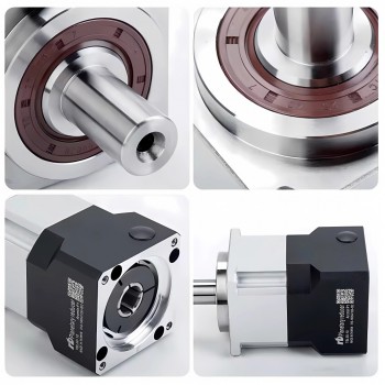 Réducteur planétaire hélicoïdal PLG042 rapport 3:1 - 100:1 pour moteur pas à pas NEMA 17 / servomoteur 40 mm