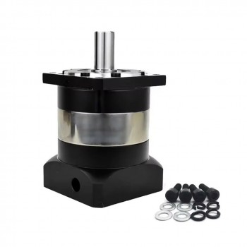 Réducteur planétaire PLF060 série rapport 3:1 à 100:1 pour moteurs pas à pas Nema 23 et les servomoteurs de 60 mm