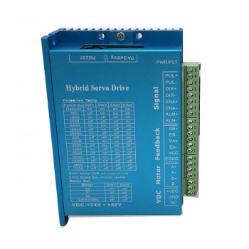 Driver pas a pas boucle fermée HBS86H 20~80VAC/30-110VDC pour moteur pas à pas NEMA 34