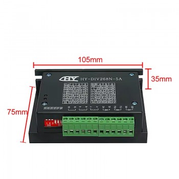 Driver pas à pas numérique biphasé 12-48 V HY-DIV268N-5A 0,2-5 A