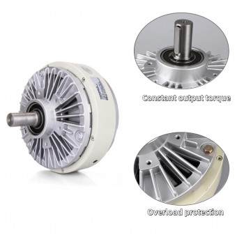 Frein à particules magnétiques CNC mono-arbre série FZ-D, 6-50 Nm 24 V CC IP54