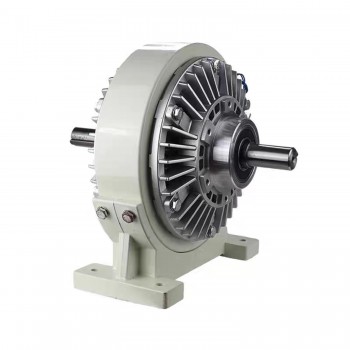 Embrayage à particules magnétiques à double arbre série FL-S, couple de serrage 6 Nm à 50 Nm, 24 V CC.