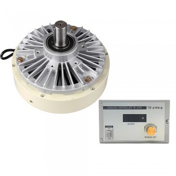 Kit de frein à particules magnétiques à arbre unique série FZ-D, 6 Nm-50 Nm, avec contrôleur de tension TBS-200A